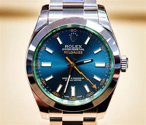 rolex milgauss blue prijs|Rolex Milgauss blue for sale.